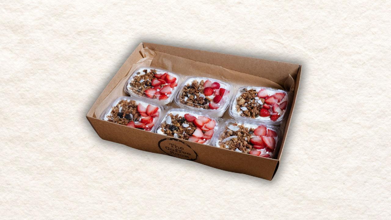 Meal card cover for: 6x Honey Overnight oat bircher