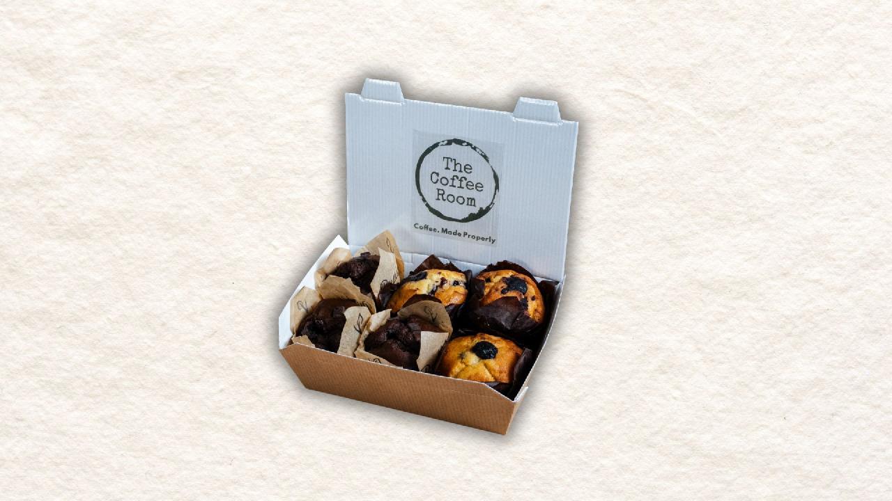 Meal card cover for: 6x Vegan Chocolate Muffin