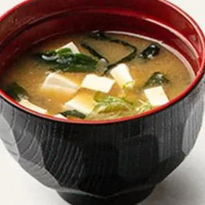 Meal card cover for: Miso Soup