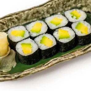 Meal card cover for: Avocado Maki