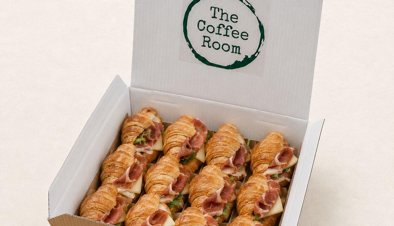 Meal card cover for: 12x Mini Ham & Cheese Croissant