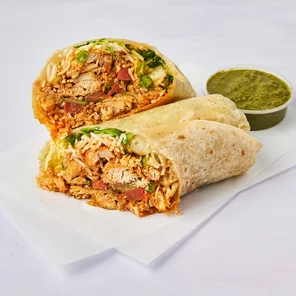 Meal card cover for: Tandoori Chicken Kati Roll