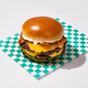 Meal card cover for: Turkey Bacon Smash Burger