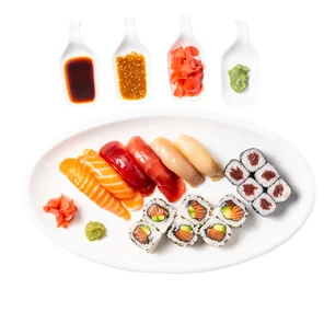 Meal card cover for: Mini Gourmet Box (18 Pieces)