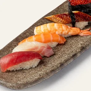 Meal card cover for: 6 Nigiri Sushi Set