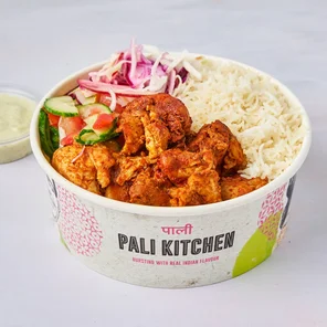 Meal card cover for: Tandoori Chicken Rice Bowl