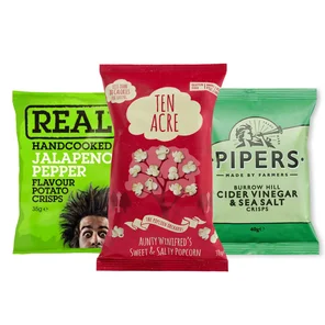 Meal card cover for: Dozen Crisps and Popcorn