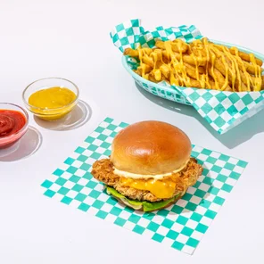 Meal card cover for: Smashio Burger Box