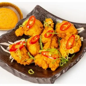 Meal card cover for: Chicken Karaage