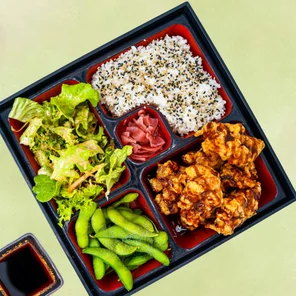 Meal card cover for: Karega Bento