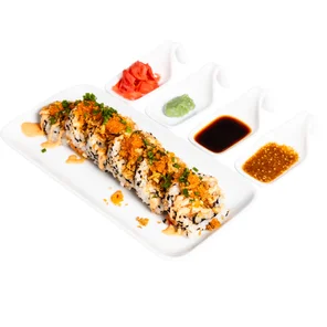 Meal card cover for: Large Spicy Salmon Roll