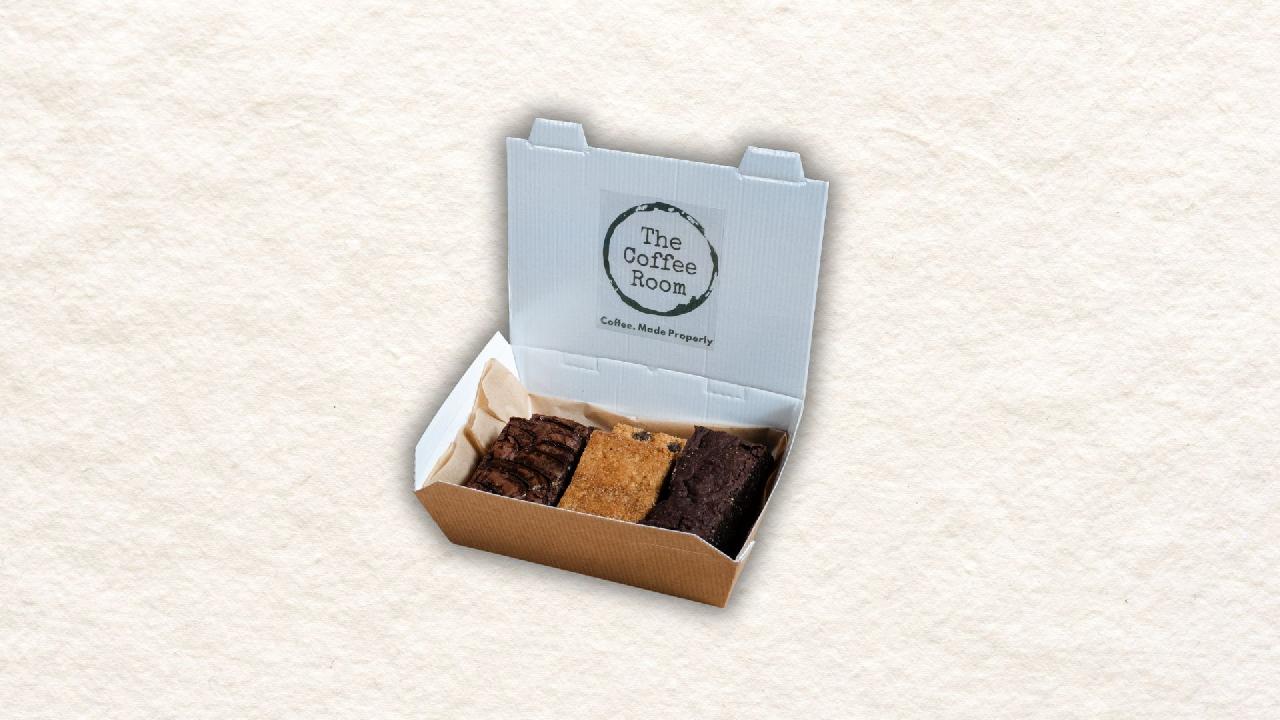 Meal card cover for: 6x Vegan & Gluten Free Peanut Butter Blondies (in 24 bites)