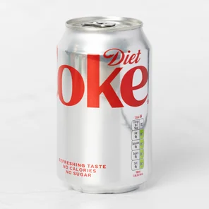 Meal card cover for: Diet Coke