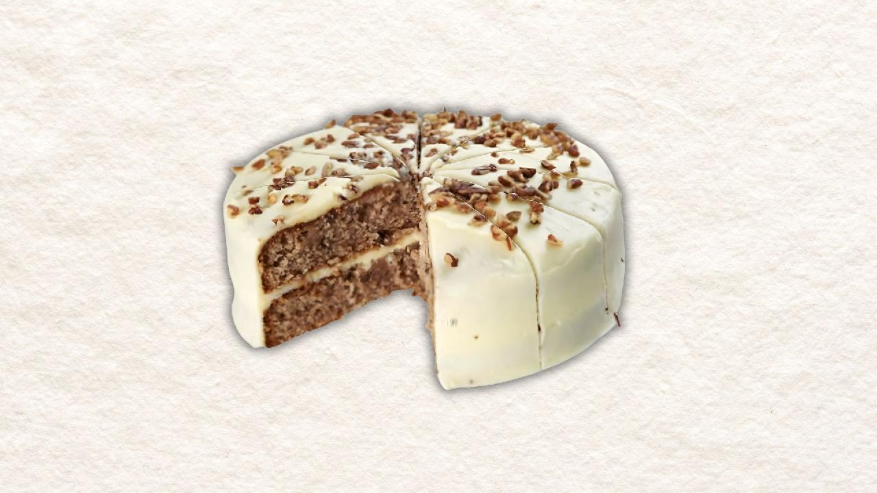 Meal card cover for: Banana & Pecan (~12 Slices)