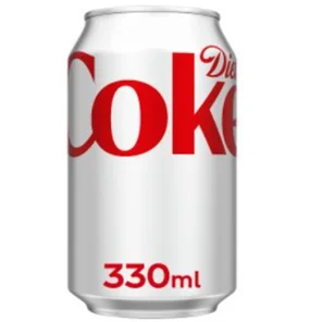 Meal card cover for: Diet Coke