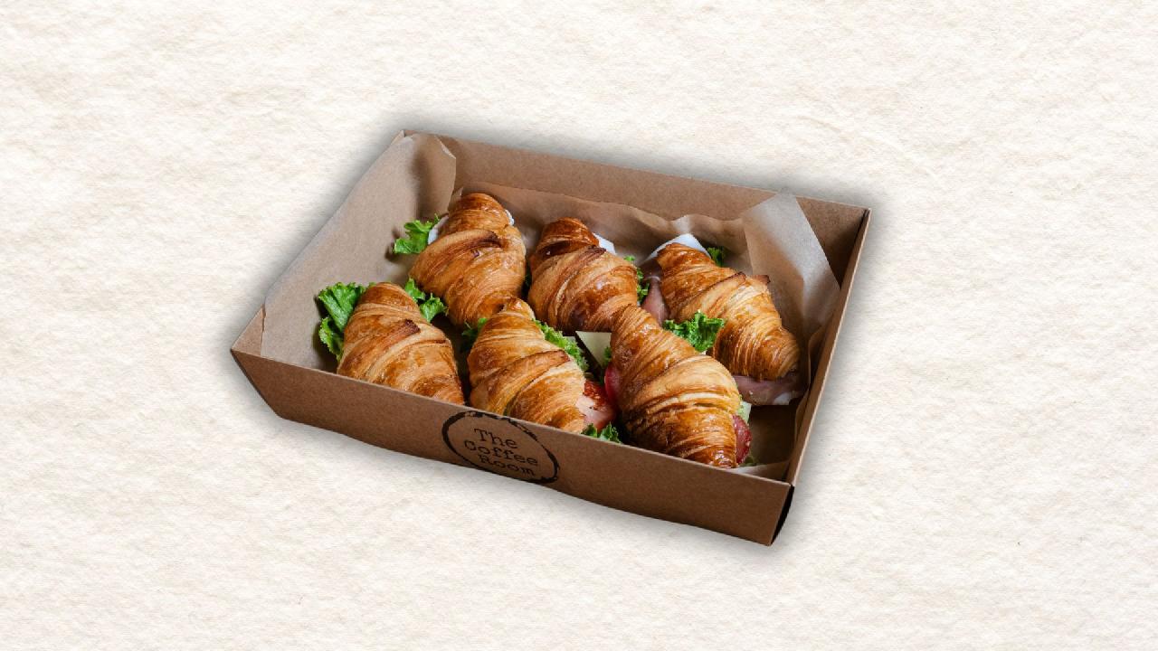 Meal card cover for: 6x Tomato & Cheese Croissant