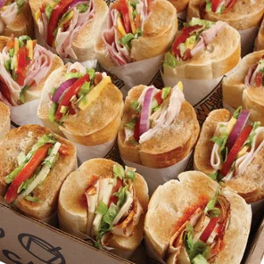 Meal card cover for: Hot Sandwiches (18 x Sandwiches)
