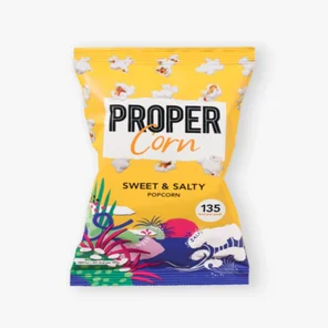 Meal card cover for: Sweet & Salty Popcorn