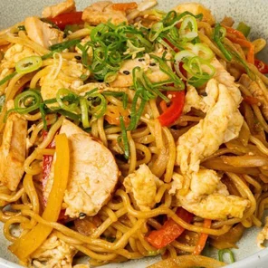 Meal card cover for: Egg Stir Fry Noodles