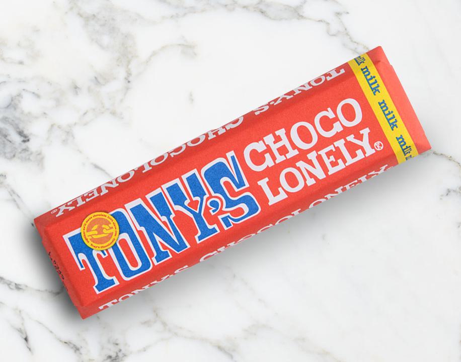 Meal card cover for: Tony's Chocolonely - Milk Chocolate (V)