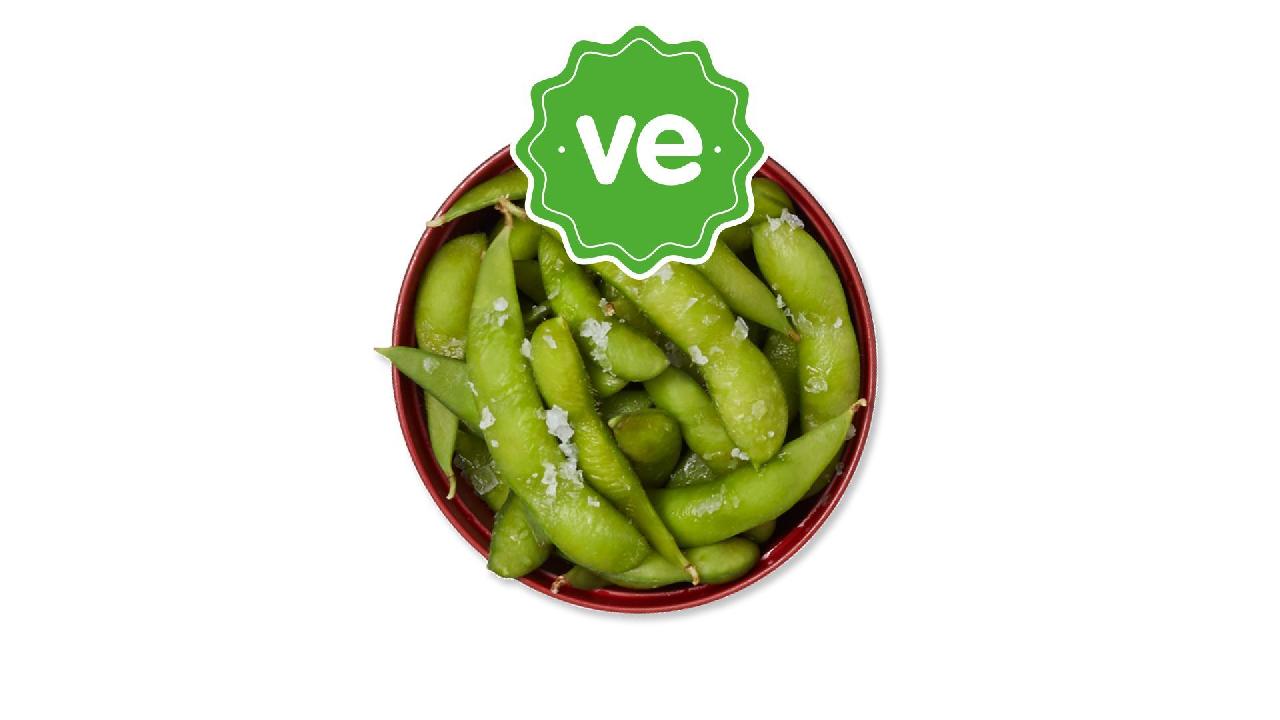 Meal card cover for: edamame