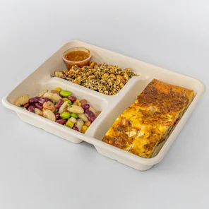 Meal card cover for: Aubergine Queen Tray - Protein 23g