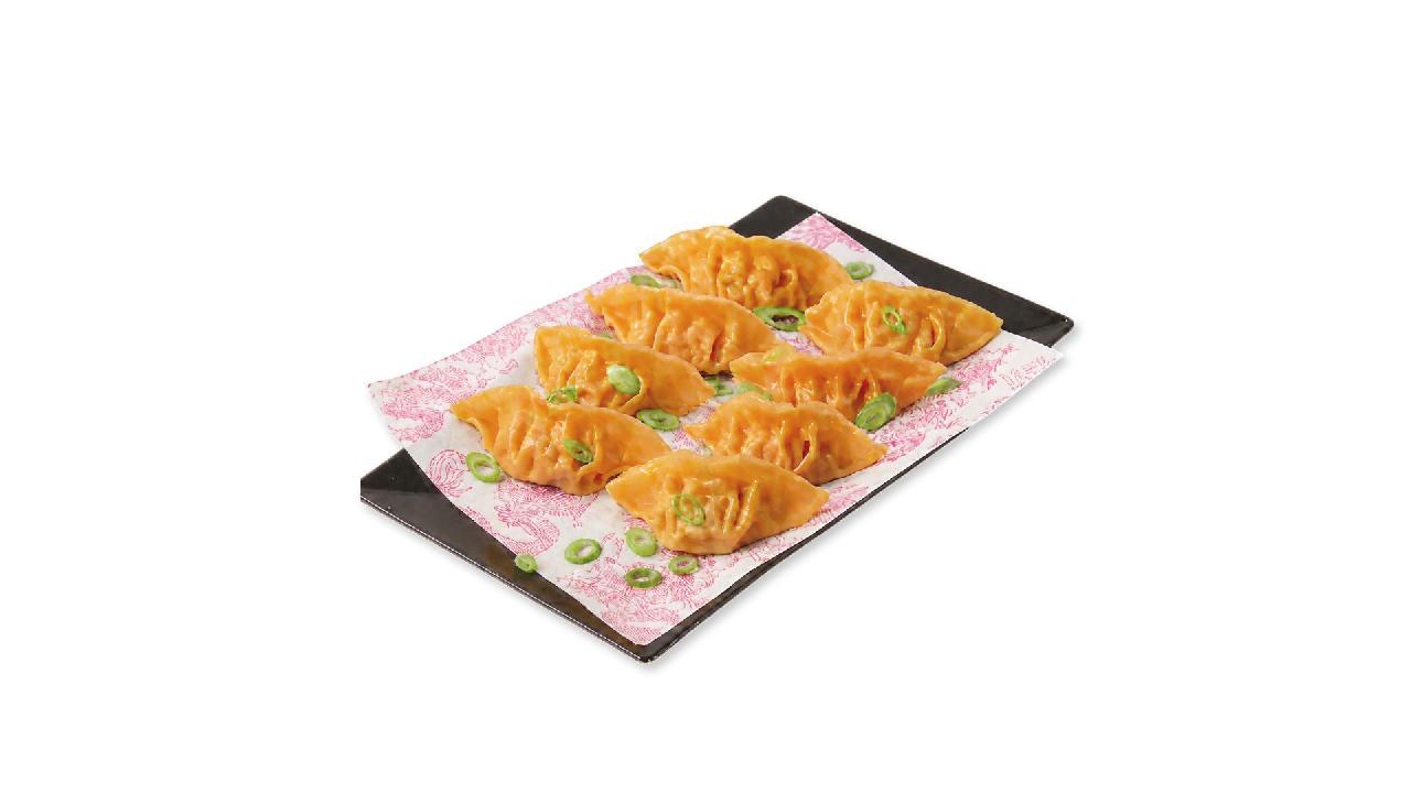 Meal card cover for: king prawn gyoza