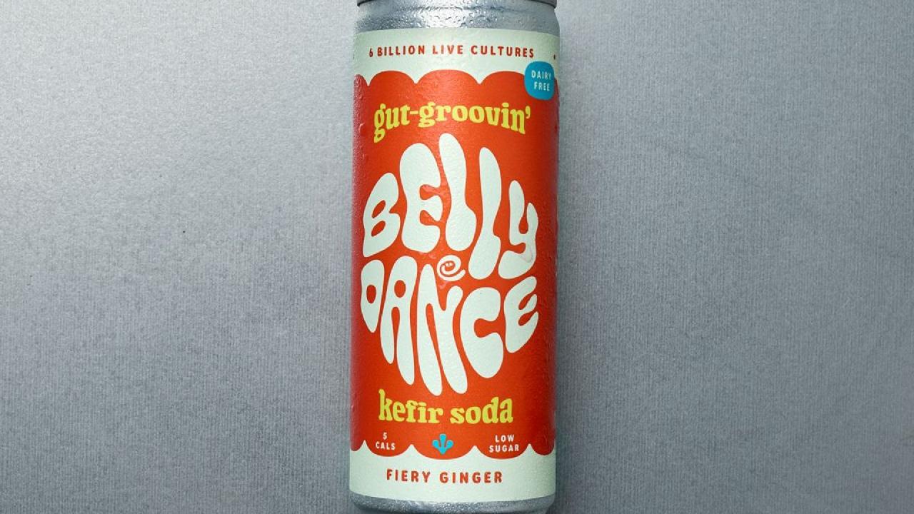 Meal card cover for: Belly Dance Kefir Soda - Fiery Ginger