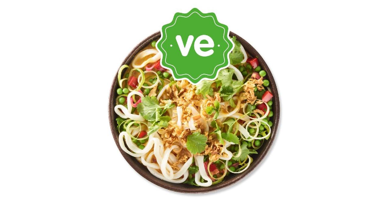 Meal card cover for: Thai noodles