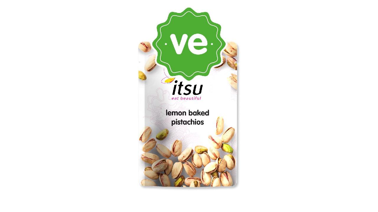 Meal card cover for: lemon baked pistachios 