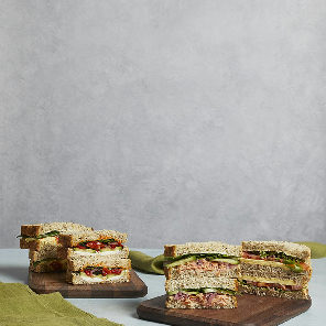 Meal card cover for: Tuna Mayonnaise, Capers & Rocket Bloomer