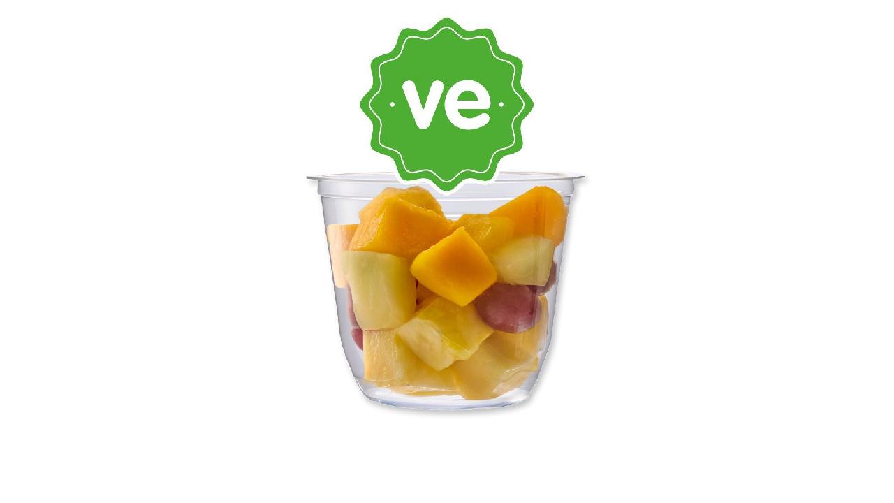 Meal card cover for: mixed fruit'cup