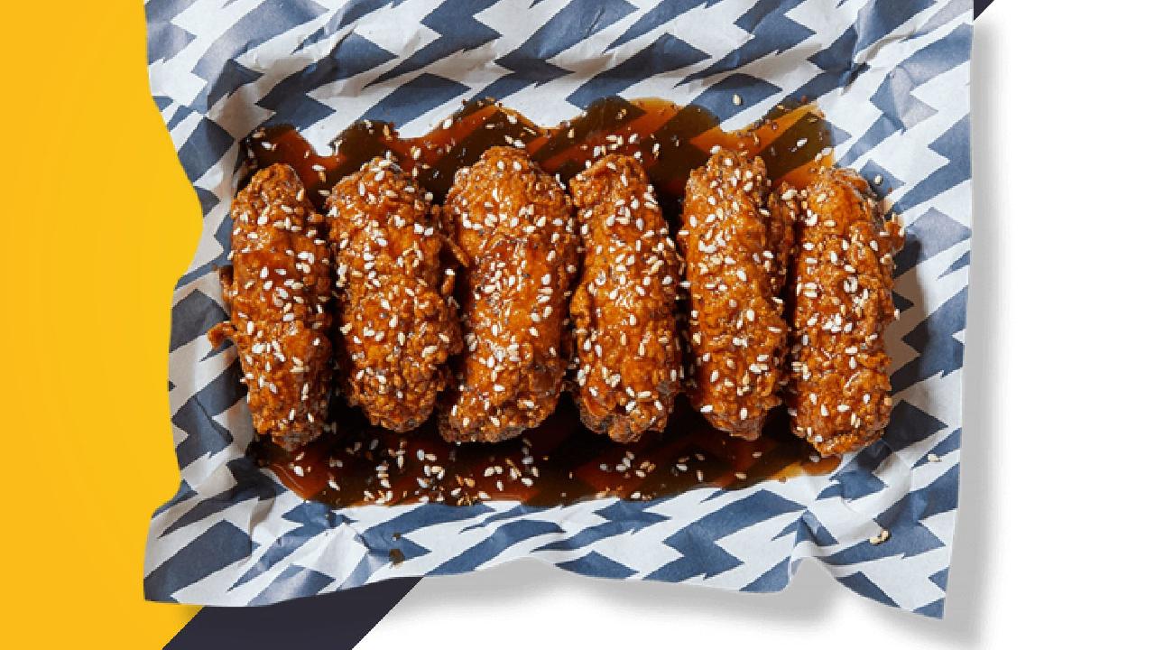Meal card cover for: Salted Caramel Wings