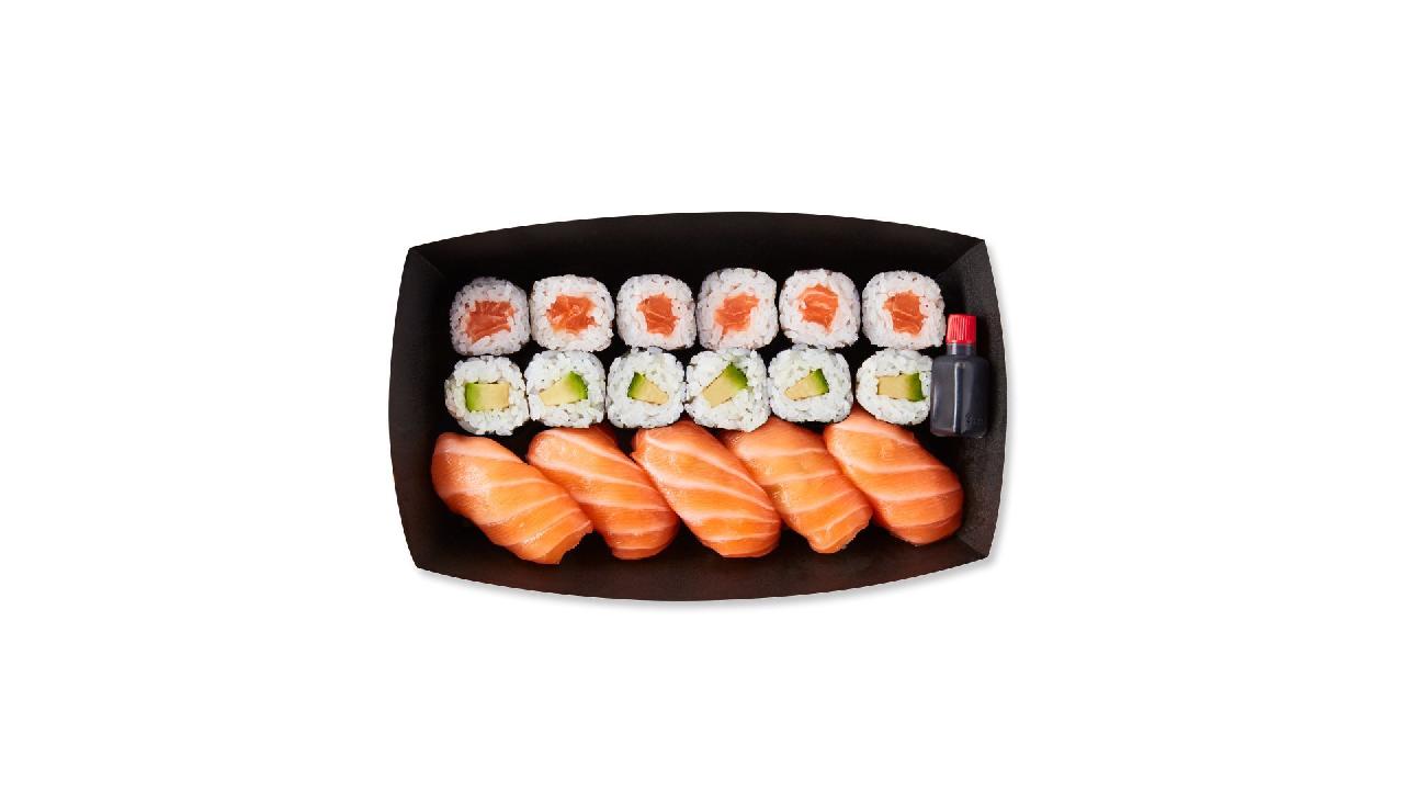 Meal card cover for: the sushi festival