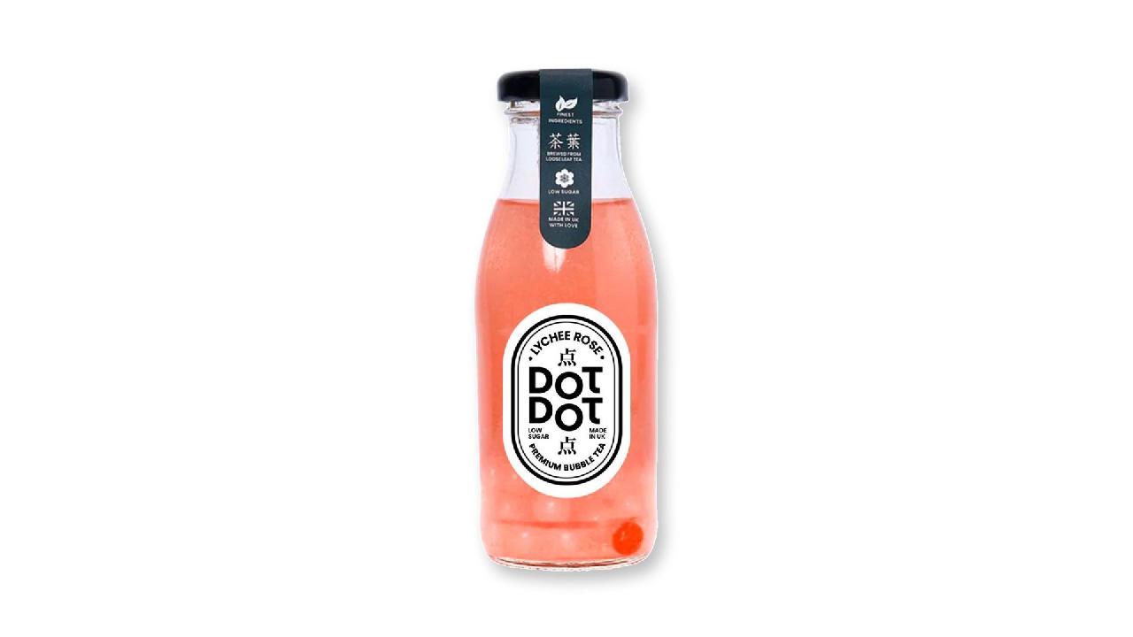 Meal card cover for: lychee rose bubble tea