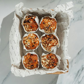 Meal card cover for: Blueberry Muffin Box