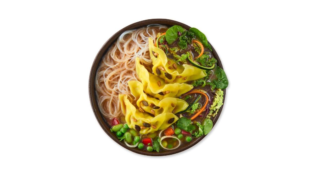 Meal card cover for: Vitality glass noodle'bowl