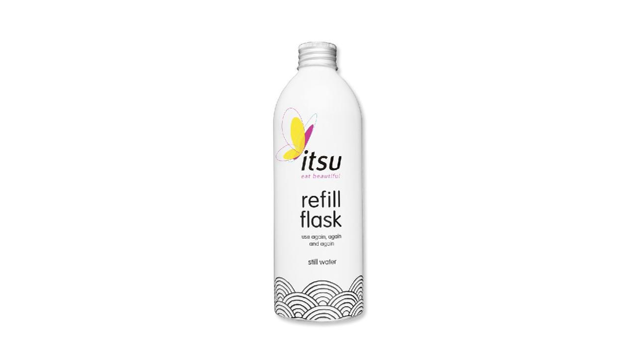 Meal card cover for: still water - refill flask 