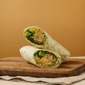 Meal card cover for: Harissa Chicken Wrap