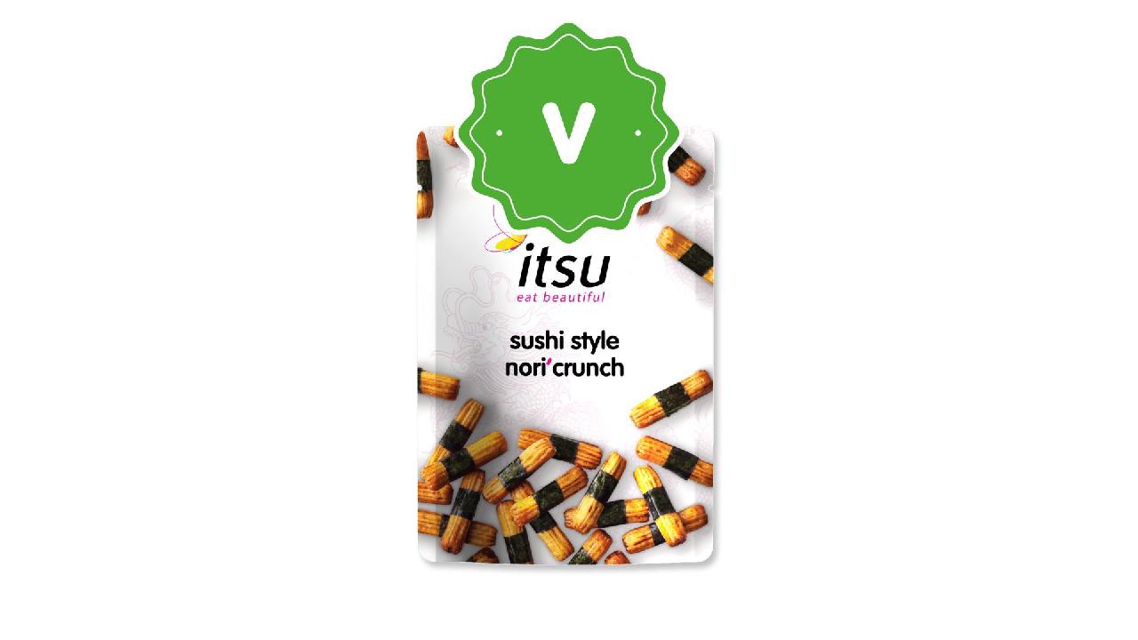 Meal card cover for: sushi style nori'crunch  