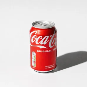 Meal card cover for: Coke