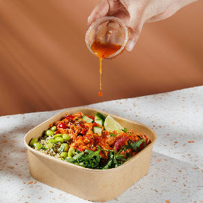 Meal card cover for: Bang Bang Cauliflower Salad Bowl