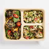 Meal card cover for: Chilli Ginger Aubergine Fieldtray