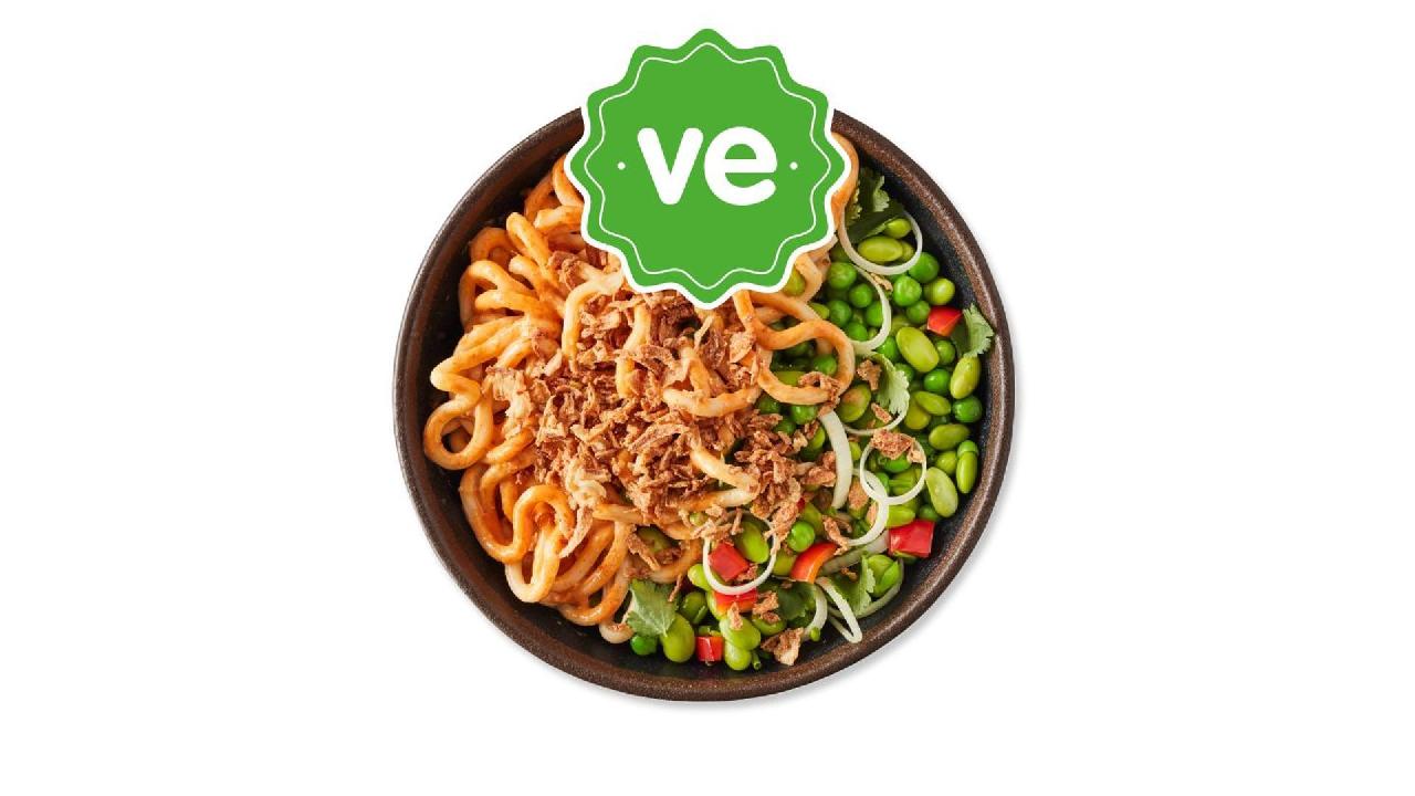 Meal card cover for: Korean spicy noodles