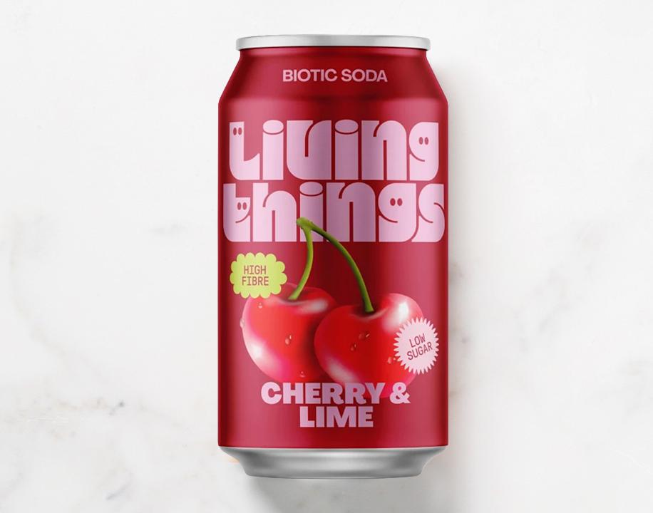 Meal card cover for: Living Things Cherry & Lime