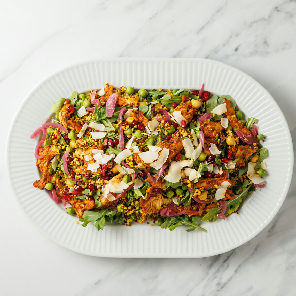 Meal card cover for: Spiced Chicken Grain Salad Box