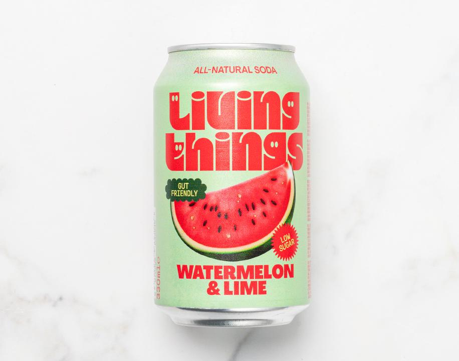 Meal card cover for: Living Things Watermelon & Lime