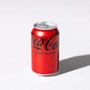 Meal card cover for: Coke Zero
