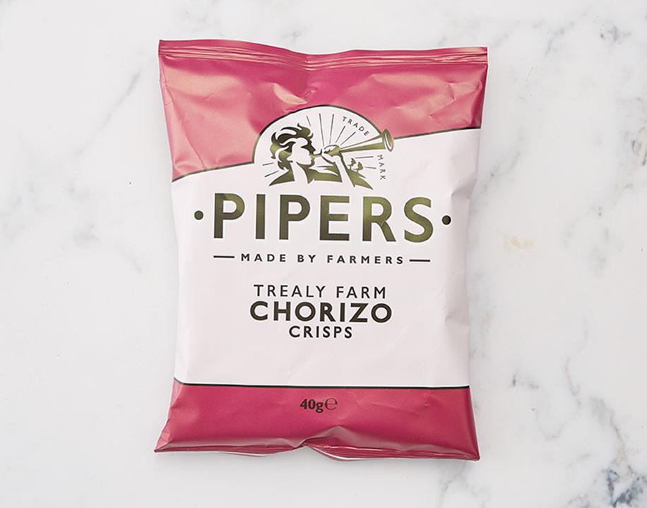 Meal card cover for: Pipers Crisps - Chorizo
