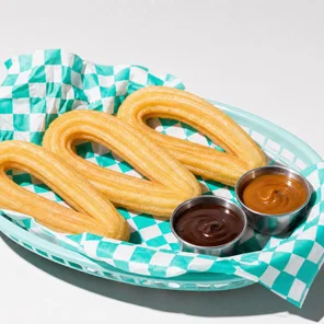 Meal card cover for: Churros